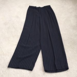 Rayon stove-pipe pants